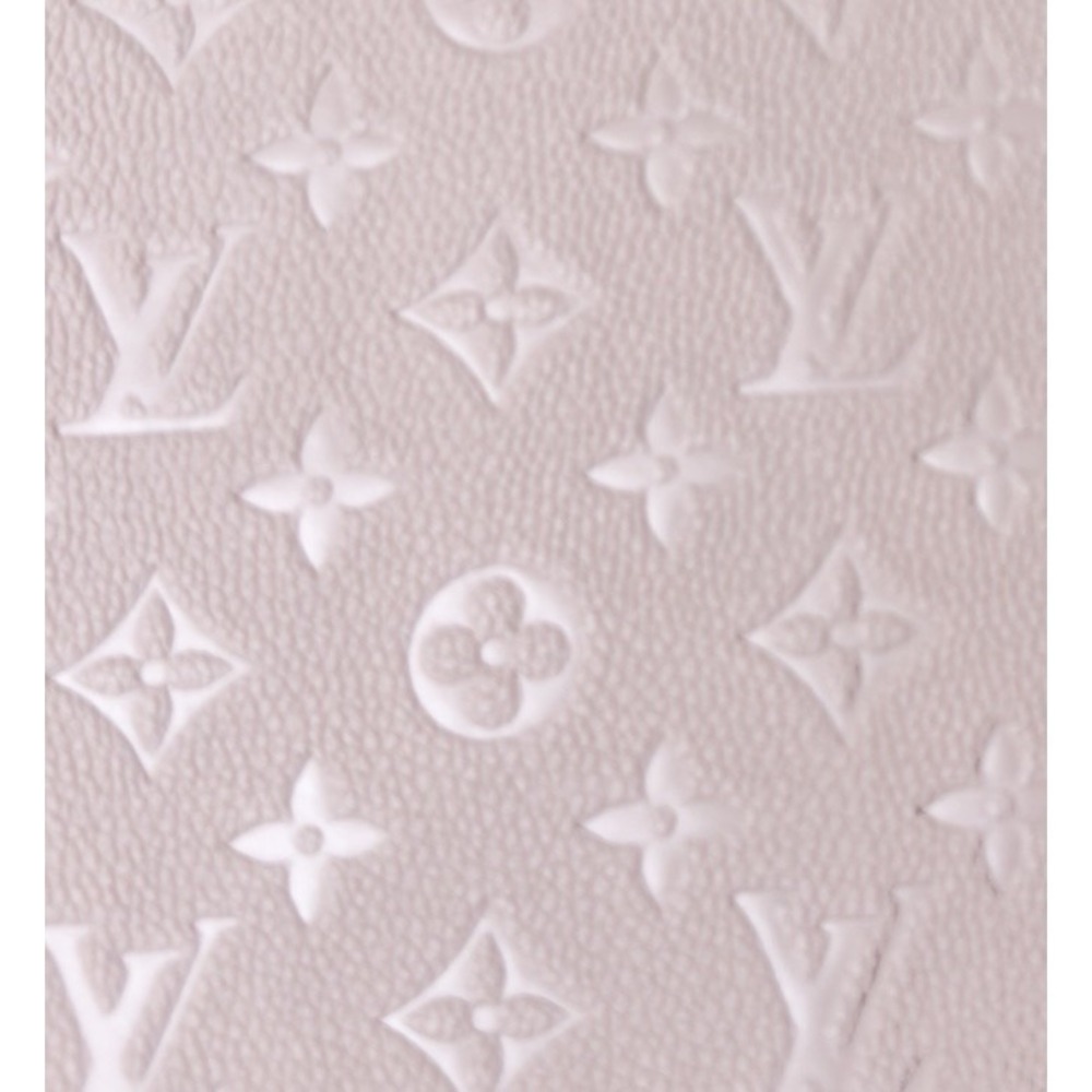 LV Pink Embossed Monogram Vinyl for Crafting Classic Size   piece 12" X 12"